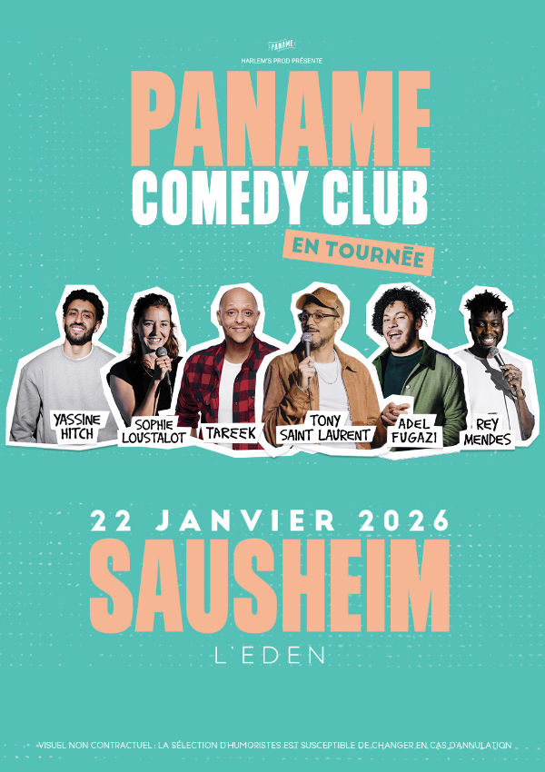 Paname comedie Club Sausheim_Music Line Production Paname comedie Club Sausheim_Music Line Production
