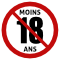 Icone -18 ans